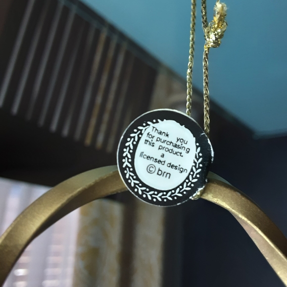 Vintage brn Glass Ornament - Picture 3 of 3